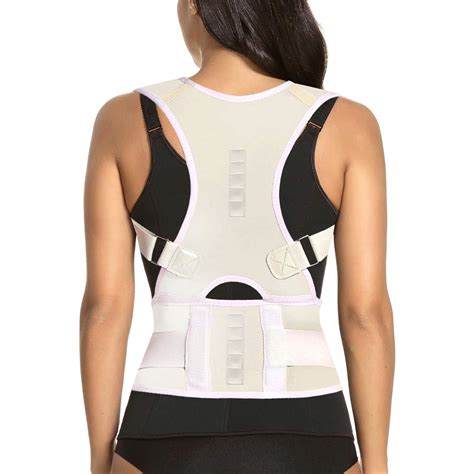 Buy Thoracic Back Brace Posture Corrector - Magnetic Support for Neck ...