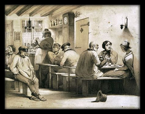 WallsnArt ''Tavern in Paris, 1850, France, 19Th Century'' Synthetic ...