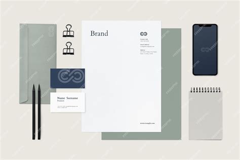 Premium PSD | Modern branding identity logo branding mockup