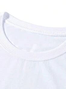 Manfinity Homme Men Figure And Letter Graphic Tee | SHEIN USA