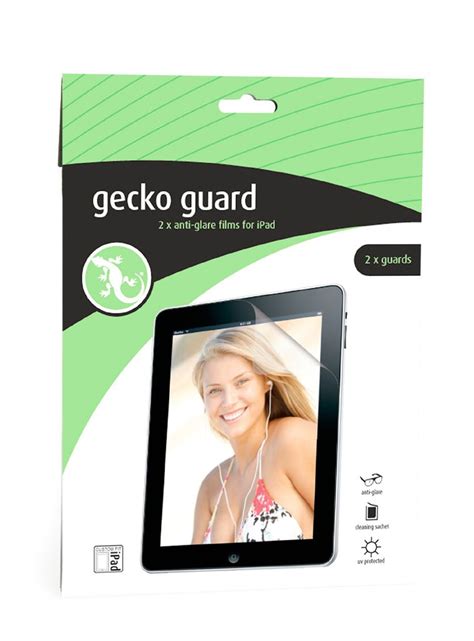 GECKO guard 2 x anti -glare films for ipad : Amazon.in: Computers ...
