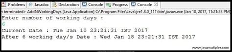 Image result for Days Name Java Netbeans