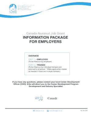 Fillable Online gov nu Application forms - Government of Nunavut - gov ...
