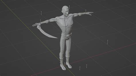 3D model Hunter - Rigged and Animated Game Character - Unity URP VR ...