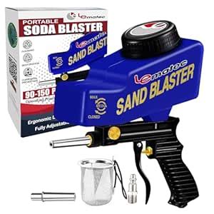 Soda Blaster, Sand Blaster, Professional Sandblasting Gun, Media ...