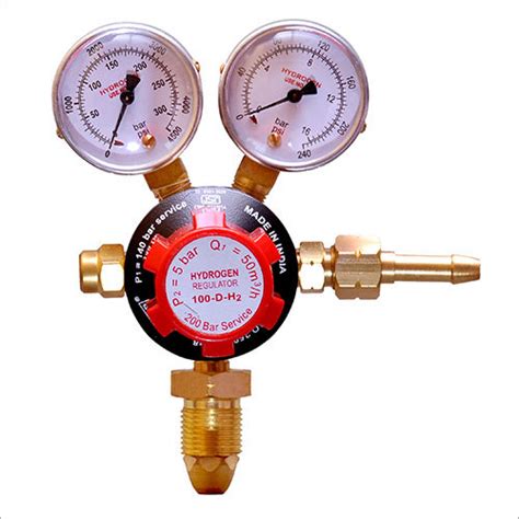 Single Stage Gas Pressure Regulators - Hydrogen - Single Stage Gas ...