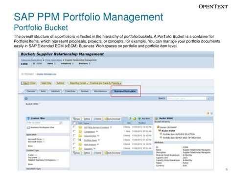 Image result for SAP PPM Bucket Portfolio Structure