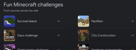 Fun Minecraft Challenges 的图像结果