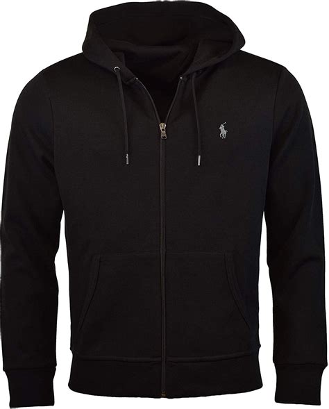 Men's Grey Polo Zip Up Hoodie at Jessica Hamlin blog
