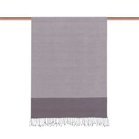 Silver Cooper Reversible Prime Silk Scarf | Ipekevi