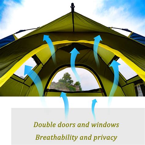 Buy Pop Up Camping Tent 2 Person，Rykyart Family Tents Instant Portable ...