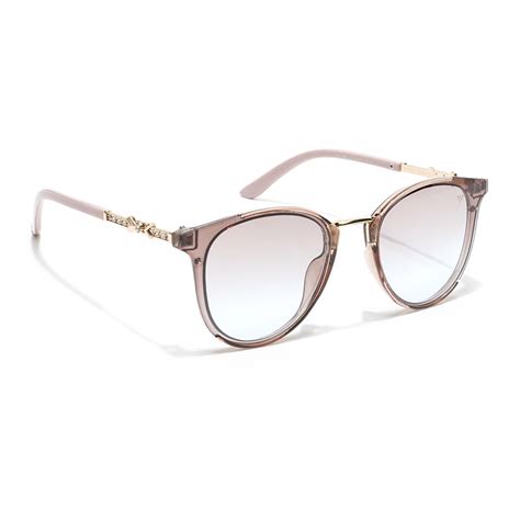 Vista | Cateye Sunglasses (Pink & Grey Lens | Light Pink & Golden Fram