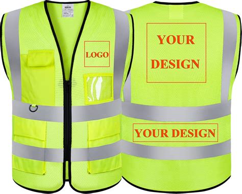 Shmimy 10Pack Class 2 High Visibility Safety Vests with India | Ubuy
