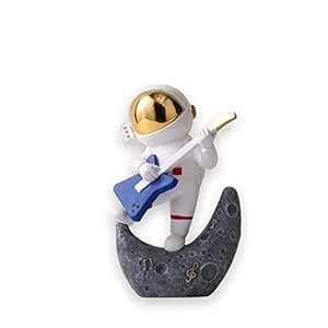 AUGEN Exclusive Astronaut Figurine Moon Statue for Showpiece Room Decor ...
