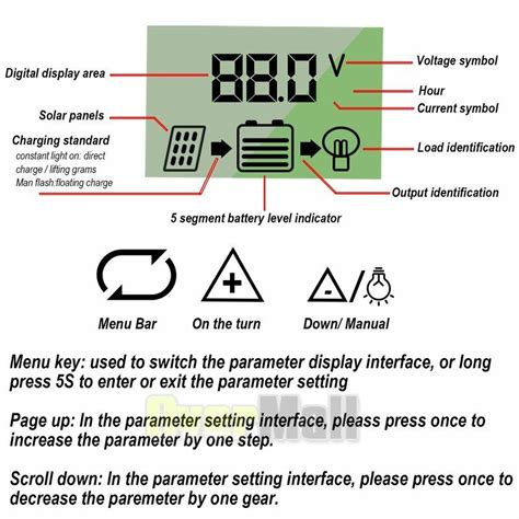 12/24V 100A MPPT Solar Charge Controller Panel India | Ubuy