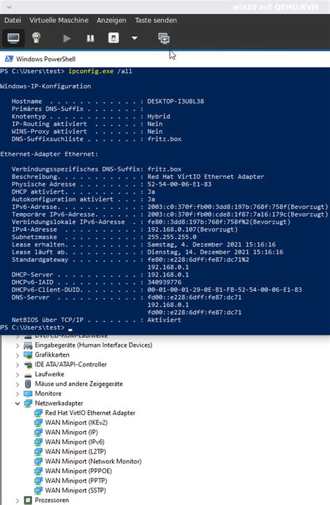Qemu/KVM not providing IP for Windows guest, but for Linux guest ...