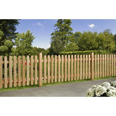 Gartenzaun »Rantum«, HxLxT: 80 x 180 x 7 cm, Lärchenholz, natur