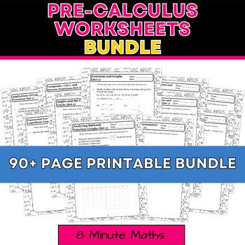 Image result for Free Precalculus Lessons and Worksheets