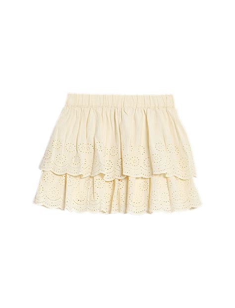 Buy Pure Cotton Tiered Skirt at Marks & Spencer