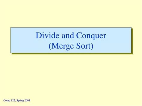 Image result for Merge Sort Using Divide and Conquer Method