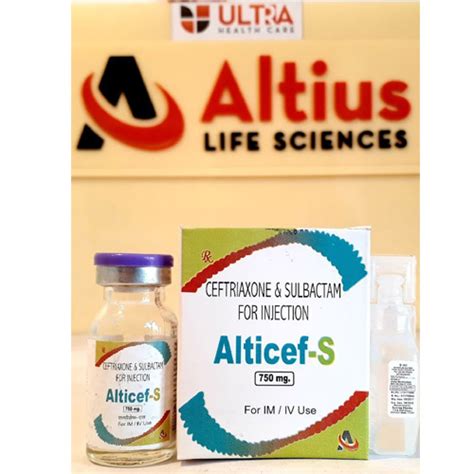 ALTICEF-S 750 Injection Altius Life Sciences Unit Of Ultra Health Car