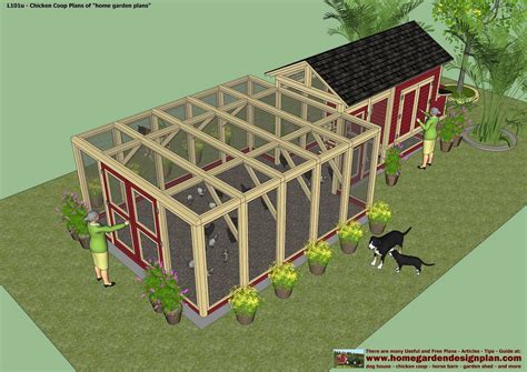 Building A Chicken Run Plans