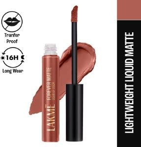 Lakmé Forever Matte Liquid Lipstick, Smudgeproof & Lasts For 20Hrs ...