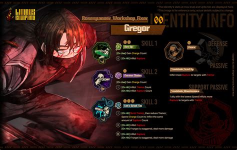 Limbus Company introduces two new Identities for both Heathcliff and Gregor in the latest update ...