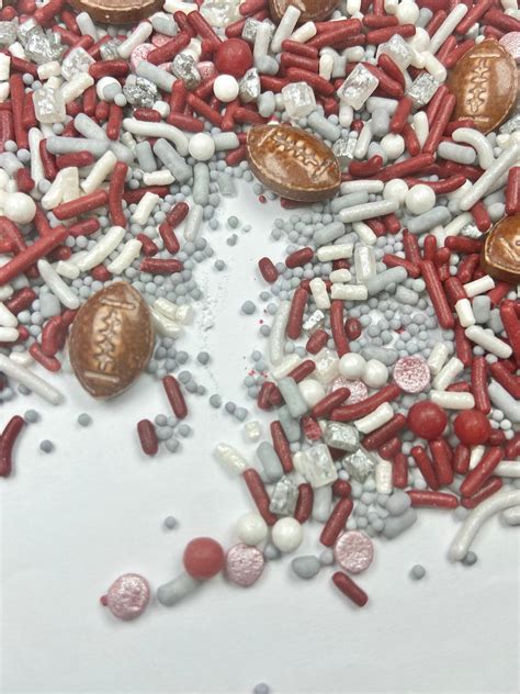 Crimson and Grey Football Team Sprinkles High School Professional ...