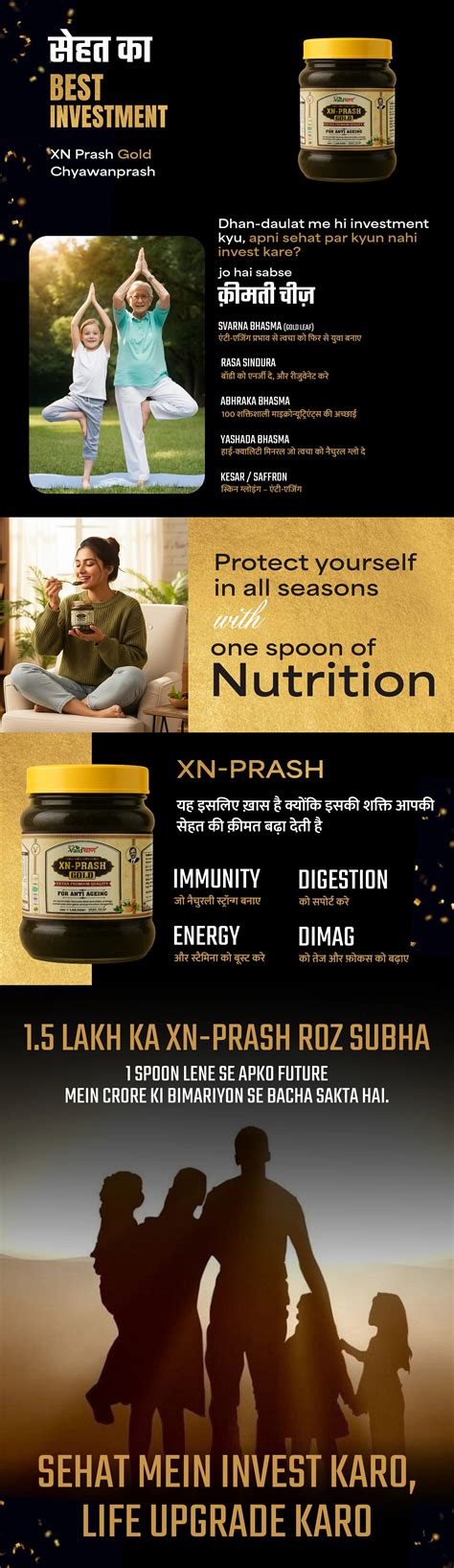 Vaidban XN-Prash Gold by Subhash Goyal – An Ayurvedic Rasayana enriched ...