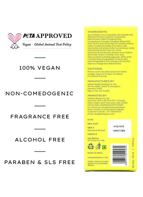 DOUBLE SHOT FACE SERUM - 50ML – HYPHEN