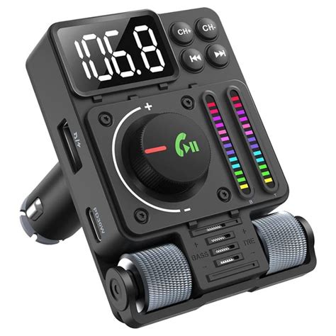 Rezultat imagine pentru Bluetooth FM Transmitter Car