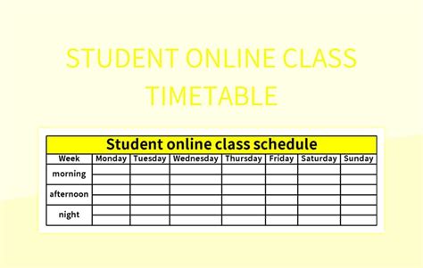 Image result for Time Table Generator Excel