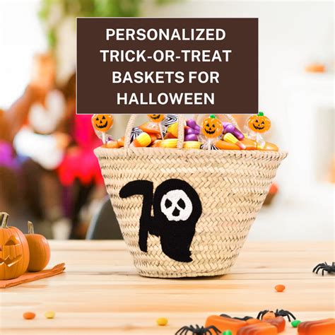 Personalized Trick-or-Treat Baskets for Halloween – King Of Handmade