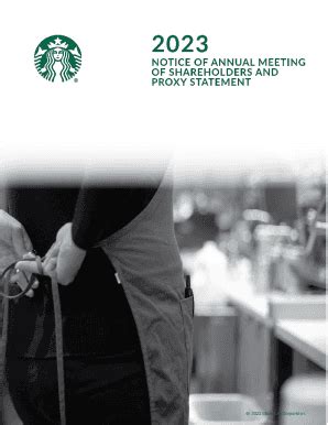 Fillable Online Starbucks Mission Statement and Vision Statement In A ...