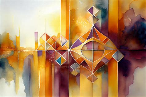 Geometric Abstract by Trometer on DeviantArt