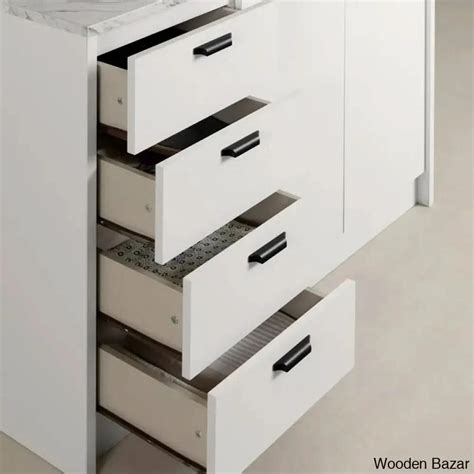 Myro Kitchen Island with Storage Kitchen trolley cart cabinet kitchen ...