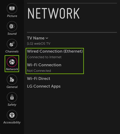 Image result for LG TV Network Connection Problem