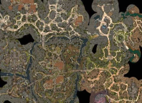 Baldurs Gate 3 - Act 1 Wilderness & Underdark Interactive Map
