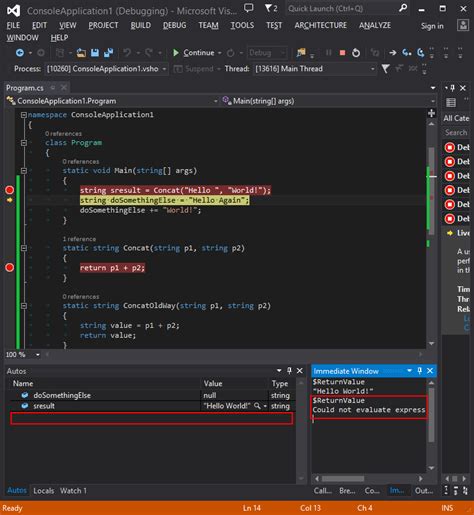 Return Methods Visual Studio 的图像结果