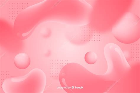 Abstract flowing shapes decorative background | Free Vector