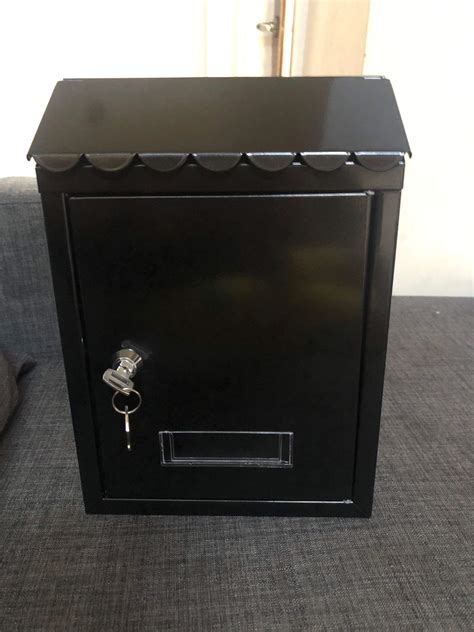 Mailbox Letterbox Secure Locking Mail Box Secure Large Storage | Shopee ...