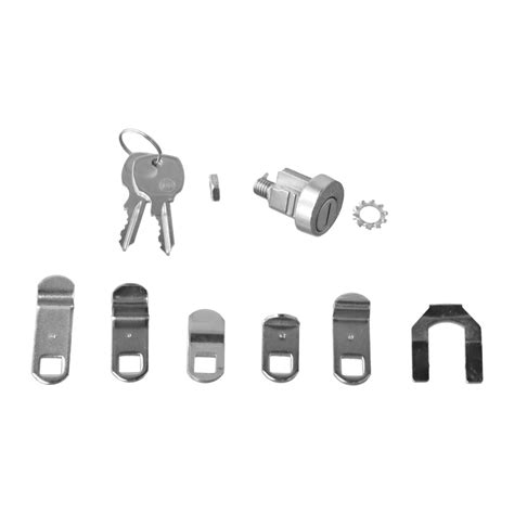 Mailbox Lock Replacement Kit for L-1172C Wardrobe Lock with 2 Keys ...