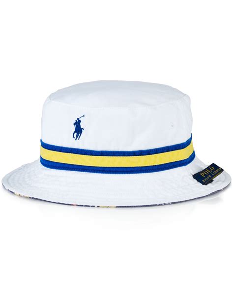 White Bucket Hat With Stripe at James Daulton blog