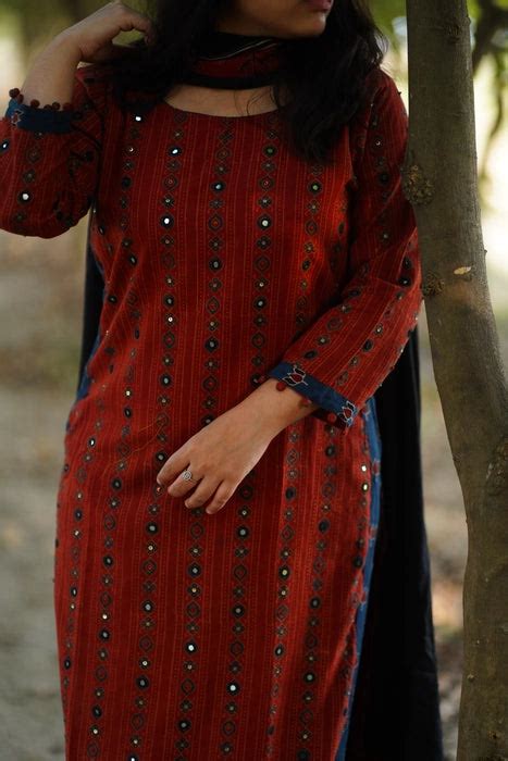Ajrakh Kurta – Aohoshop