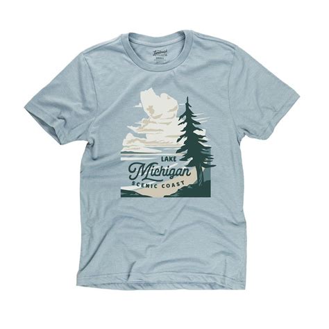 Lake Michigan Tee | Michigan tee, Lake michigan, Tees