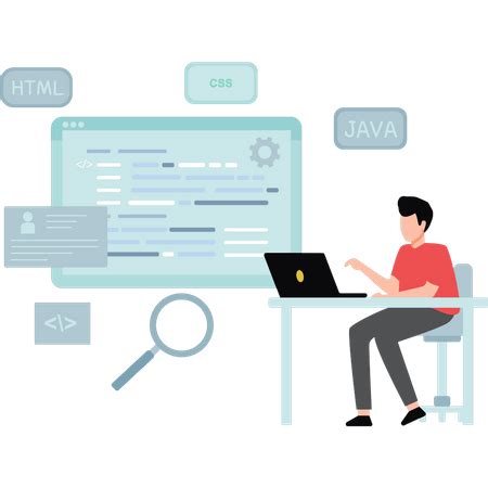 Image result for Coding Boy Animation Icon