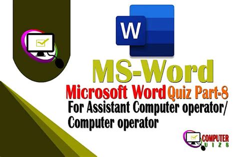 Image result for MS Word Computer Questions