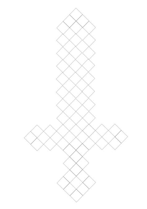 Image result for Minecraft Sword Pattern