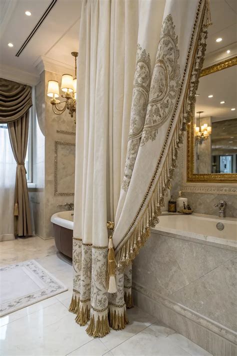 15+ Elegant Shower Curtain Ideas for Every Bathroom in 2025 | Bathroom ...